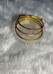 Gold Bangles Set