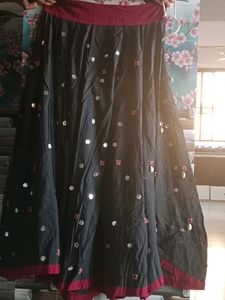 Black Colour Chaniya For Women.... Navratri
