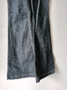long bootcut highwaisted jeans
