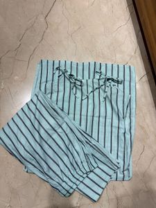pista green kurti set