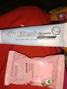 Oriflame Toothpaste And Love Nature Soap