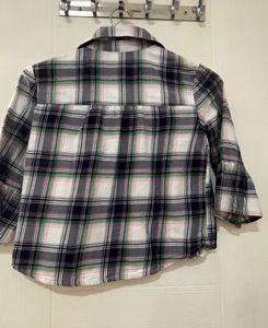 Gap -Smart Checker Pattern Shirt For Kid