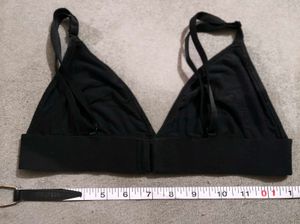Comfortable Black Triangle Bra