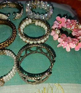 Assorted Bracelets and Watch