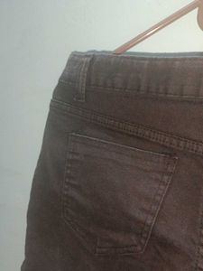 Black Denim High-Waisted Shorts