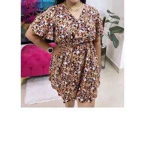 Chic Floral Print Midi Dress