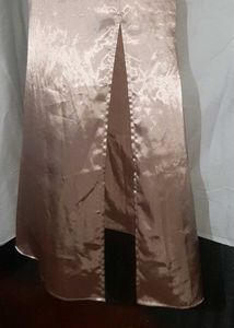 Elegant Satin Maxi Dress