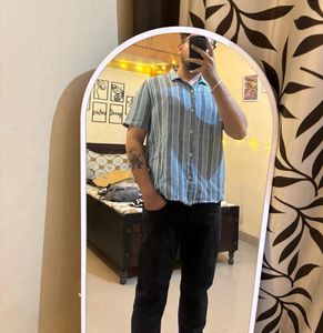 Striped Short-Sleeve Shirt