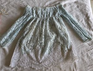 Boho Lace Off-Shoulder Top
