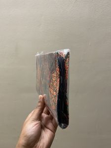 Satin Multicolour Wallet With Zip