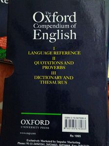Oxford Compendium of English