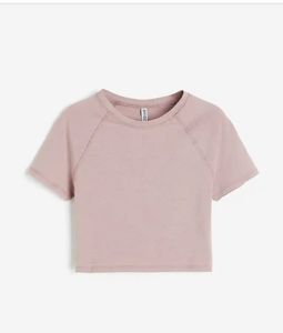 Pink Crop T-Shirt