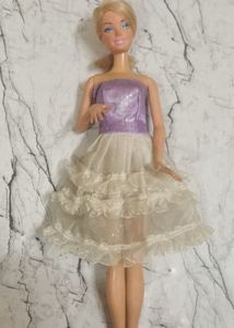 Sparkling Doll with Ballerina Skirt
