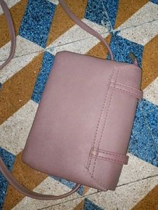 Chic Dusty Rose Crossbody Bag