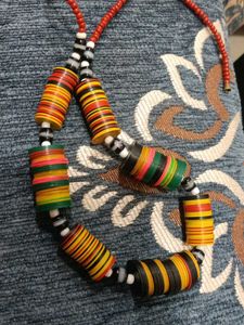 Bohemian Beaded Statement Necklace