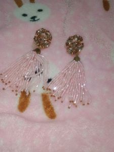 Pink Crystal 💞🩷 beautiful Earings