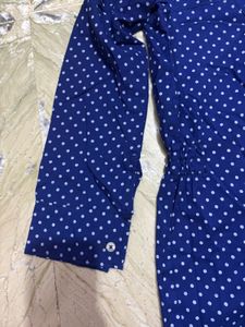 🌸Polka Dot Shirt Dress