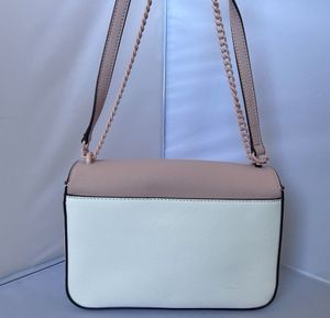 DKNY Pink &amp; White Crossbody Bag