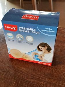 LuvLap Washable Breast Pads New