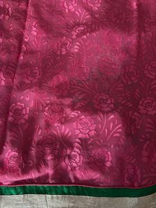 Pink Embroidered Saree