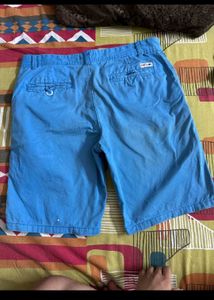 Blue Dolphin Print Shorts