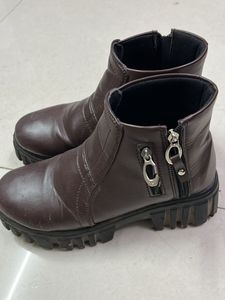 Stylish Brown Ankle Boots