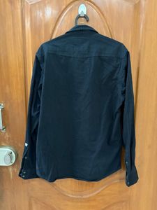 Men's Black Long Sleeve Western Shirt