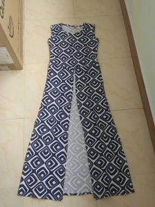 Patterned Centre Slit Kurti