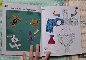 Make It Now! Monsters Finger Puppet Craft Book