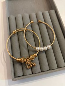 Elegant Gold Bangle Bracelet