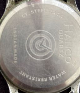 Hanco quartz steel watch.casual and formal