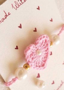 Blush Heart Rakhii