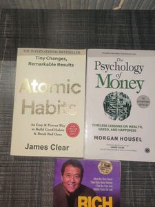 Atomic Habits Rich Dad And Psychology Of Money