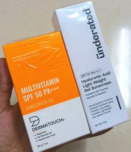 Dermatouch gel + Underrated sunscreen combo