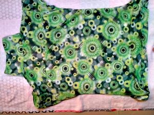 Brand New Floral Top With Green Inner