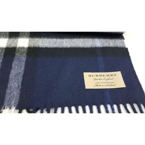 Auth Burberry Giant Icon Check Cashmere Scarf