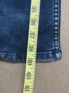 Men's Blue Washed Denim Jeans