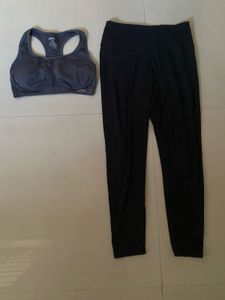 Workout Set: Sports Bra & Leggings
