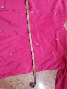 Pink Embroidered Kurta