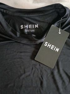 Shein Black T-Shirt
