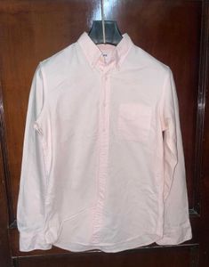 Men's Pink Button-Down Shirt uniq
