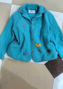 Floral Embroidered Jacket