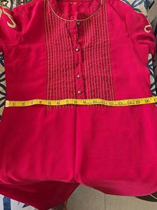 W kurti Beautiful Magenta Color