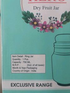 Glass Jar with Lid