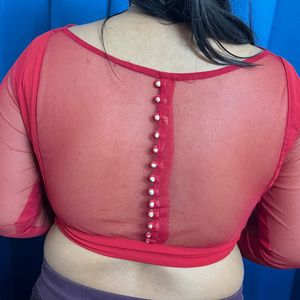 Designer Saree With Blouse