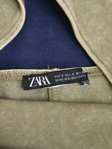 Zara Grunge Halter Neck Mini Dress