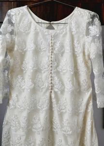 Chikan Embroidery Kurta