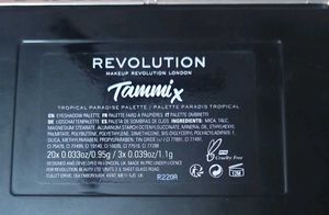 Makeup Revolution Tammi Tropical Paradise Palett