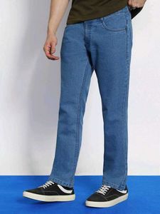 Classic Blue Wash Denim Jeans