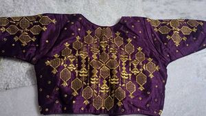 A Purple Readymade Blouse